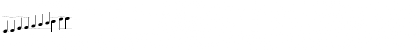TypeMyMusic Notation Font