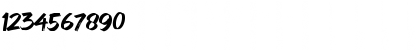 GOOD BRUSH Regular Font GOOD BRUSH Regular Font