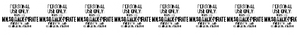 Jack Pirate Alt PERSONAL USE Regular Font Jack Pirate Alt PERSONAL USE Regular Font