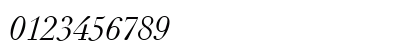 Linotype Didot Italic Linotype Didot Italic