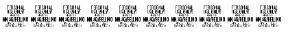 Bellino PERSONAL USE ONLY Regular Font Bellino PERSONAL USE ONLY Regular Font