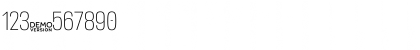 Crossfit Demo Thin Font