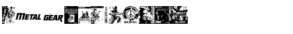Metal Gear Solid The Phantom Font Regular Font Metal Gear Solid The Phantom Font Regular Font