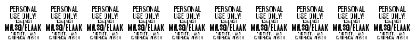 Blaak ExtraBold PERSONAL USE Regular Font