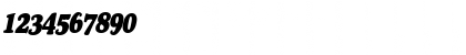 Broadside-Condensed Italic Font Broadside-Condensed Italic Font