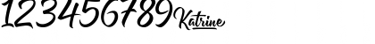Katrine Regular Font