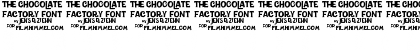 Chocolate Factory Regular Font