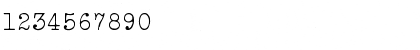 VTypewriter Regular Font VTypewriter Regular Font