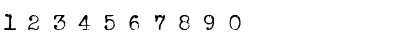 VTypewriter Regular Font VTypewriter Regular Font