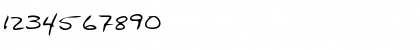 WangleysHand Regular Font WangleysHand Regular Font