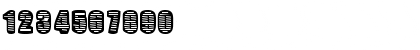 Zebra Stripes Regular Font