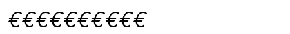 EuroMono RomanItalic