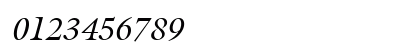 Galliard LT Italic