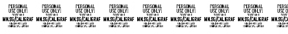 Caligraf Black PERSONAL USE Regular Font Caligraf Black PERSONAL USE Regular Font