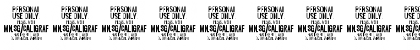 Caligraf Medium PERSONAL USE Regular Font Caligraf Medium PERSONAL USE Regular Font