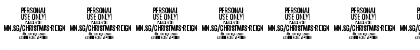 Christmas Reign Deco PERSONAL Regular Font