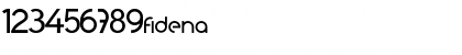 Fidena Regular Font Fidena Regular Font
