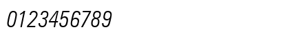 Zurich LtCn L2 Light Italic