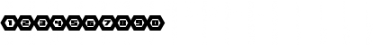 HeXkEy Expanded Regular Font