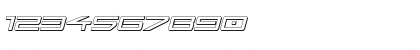 Sky Ridge 3D Italic Regular Font
