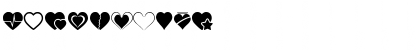 Hearts Salad Regular Font Hearts Salad Regular Font