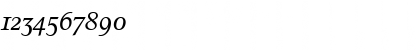 ConcordeBEwithOldstyleFigures RomanItalic Font ConcordeBEwithOldstyleFigures RomanItalic Font