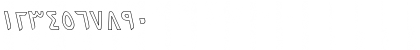 PersianKufiOutlineSSK Italic Font PersianKufiOutlineSSK Italic Font