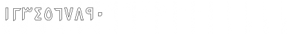 PersianKufiOutlineSSK Regular Font PersianKufiOutlineSSK Regular Font