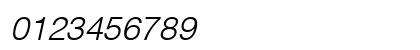 Helvetica-Light LightItalic