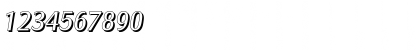 SalzburgShadow Italic Font SalzburgShadow Italic Font