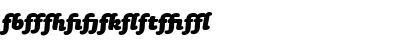 SaunaLigatures-BlackItalicSwash Regular Font SaunaLigatures-BlackItalicSwash Regular Font