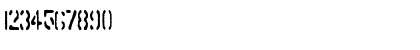SprayStencilCondensed Regular Font SprayStencilCondensed Regular Font