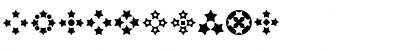 Stars for 3D FX Normal Font