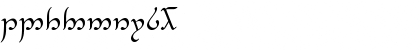 Tengwar Annatar Regular Font Tengwar Annatar Regular Font