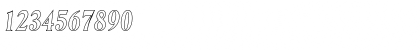 ThomasBeckerOutline Bold Italic Font ThomasBeckerOutline Bold Italic Font