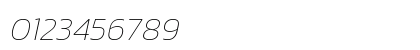 Kanit Thin Italic
