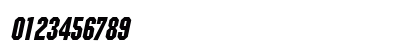 Block-Condensed Bold Italic