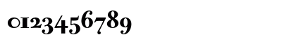 Bodoni Old Face BE Bold Oldstyle Figures Bodoni Old Face BE Bold Oldstyle Figures