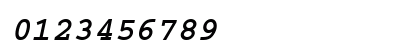 CourierCyr Bold Italic
