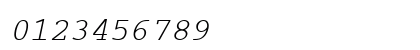 CourierCyr Italic