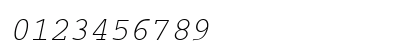 CourierMUN Italic