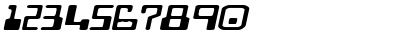 DigitalMachineExtended Oblique Font DigitalMachineExtended Oblique Font