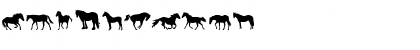 DJ Horses 1 Regular Font DJ Horses 1 Regular Font