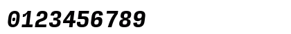 Input Mono Narrow Bold Italic