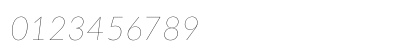 LatoLatin Hairline Italic
