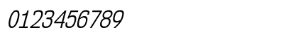 NK57 Monospace Condensed Book Italic