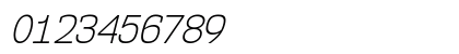 NK57 Monospace Semi-Condensed Light Italic