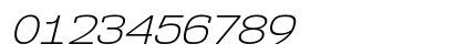 NK57 Monospace Semi-Expanded Light Italic