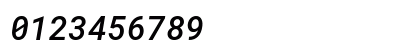 Roboto Mono Medium Italic