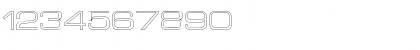 Euro Technic Extended Outline Regular Font Euro Technic Extended Outline Regular Font
